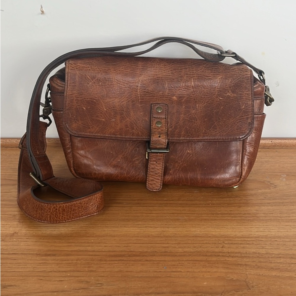 ONA Bowery Camera Bag (leather, antique cognac)
